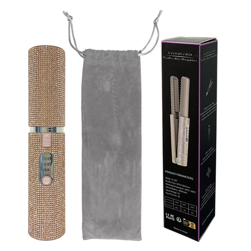 Mini Diamond Hair Straightener