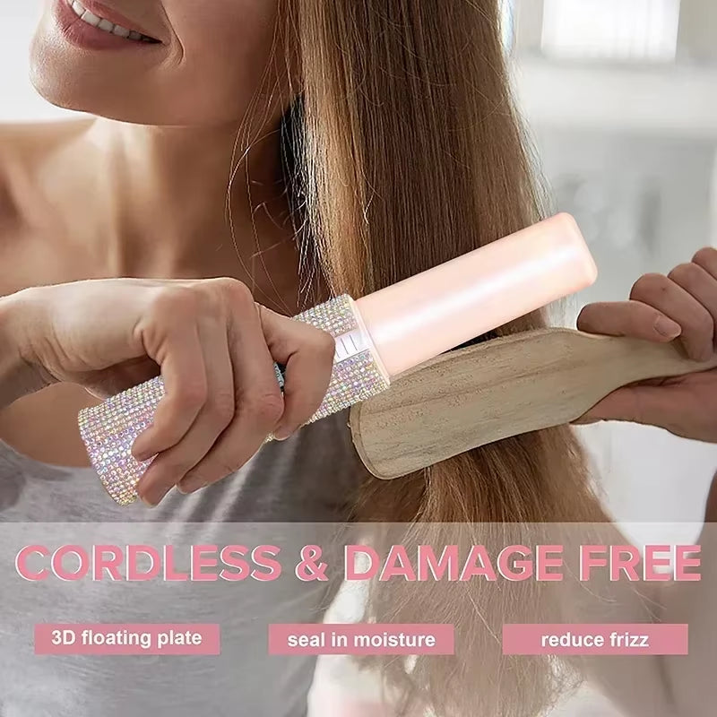 Mini Diamond Hair Straightener