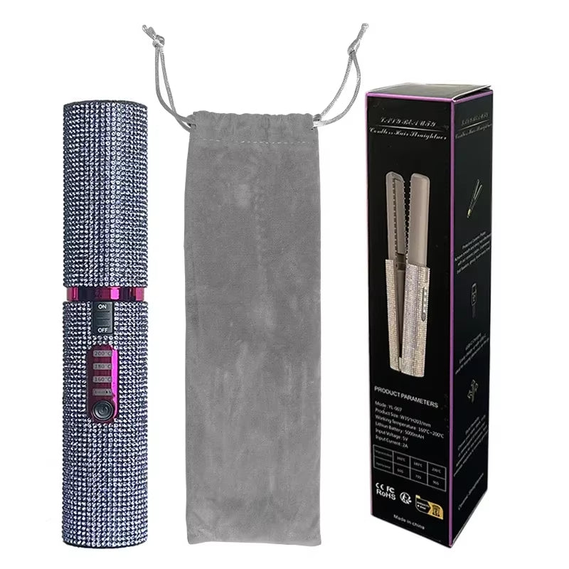 Mini Diamond Hair Straightener